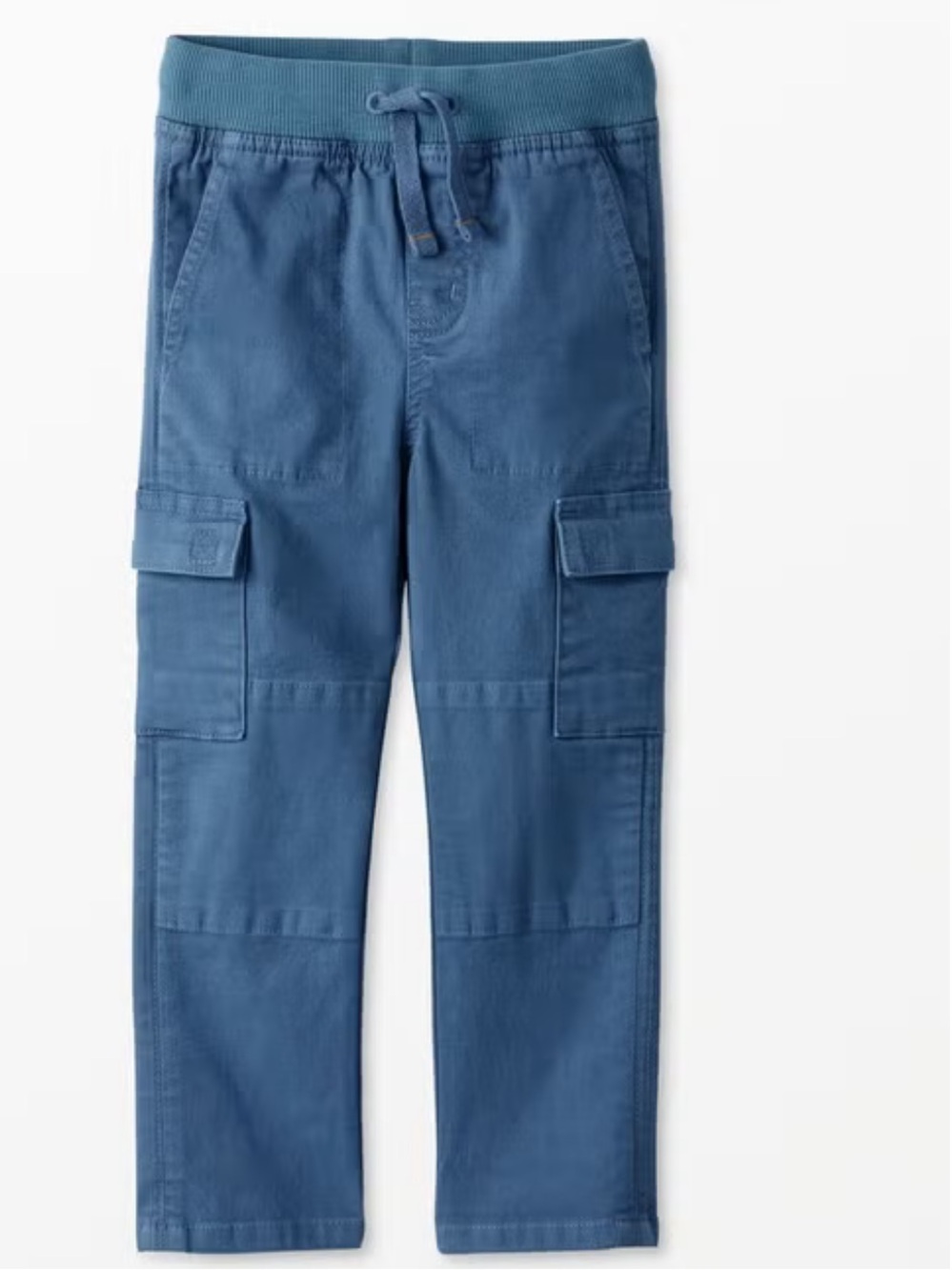 NWT Hanna Andersson Kids Cargo Pull-On Pants in Blue